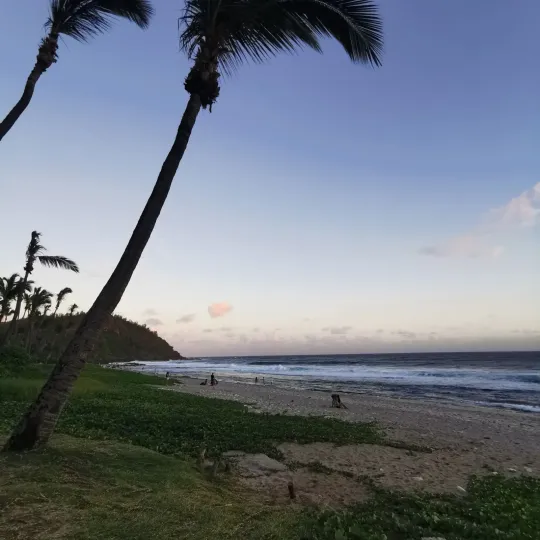 Coucher de soleil à Grande Anse