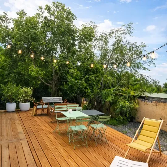 Terrasse détente